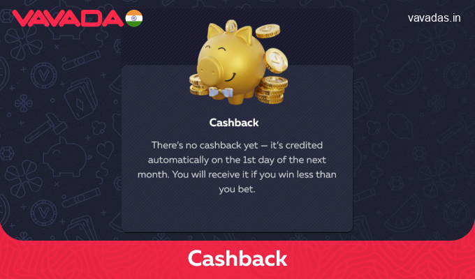 Vavada Cashback Bonus Review in India