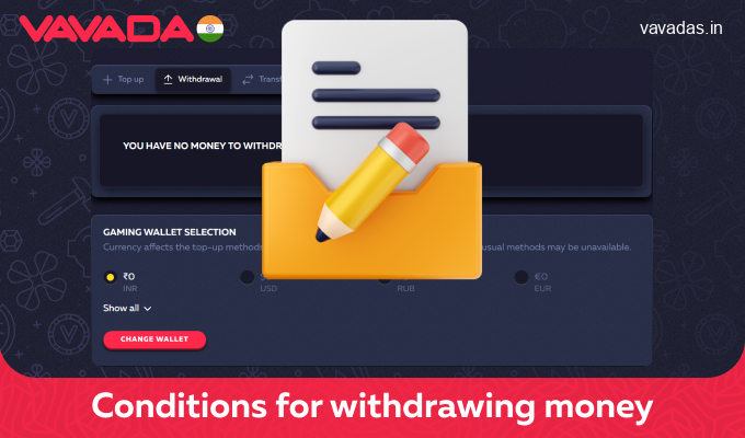 Vavada Casino withdrawal limits and processing times