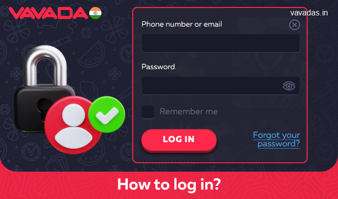 How to log in to your Vavada Casino account securely