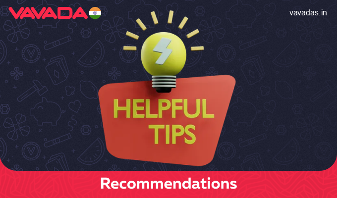 Practical tips from Vavada India for maintaining control while gambling