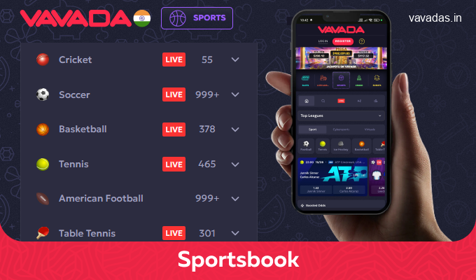 Bet on sports with Vavada app India